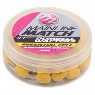 Mainline Match Dumbell Wafters Yellow Essential Cell 6mm