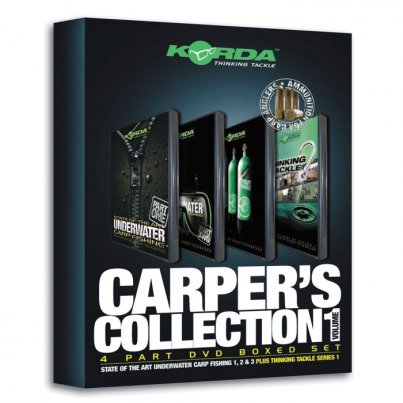 Korda DVD Carpers Collection Volume.1  4x DVD Made In U.K.