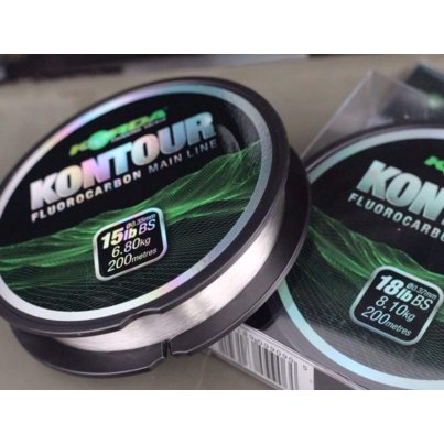 Korda Kontour Fluorcarbon 15lb 0,35mm 200m