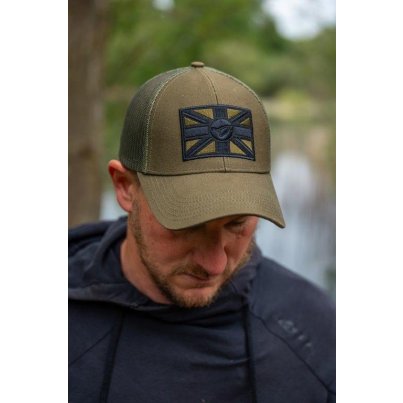 Korda Kšiltovka Union Jack Trucker Cap
