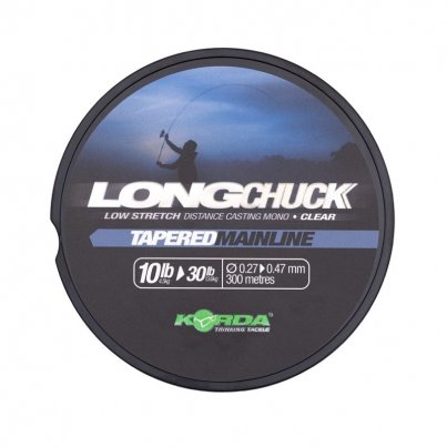 Korda LongChuck Tapered Mainline Clear 300 m