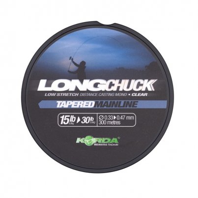 Korda LongChuck Tapered Mainline Clear 300 m