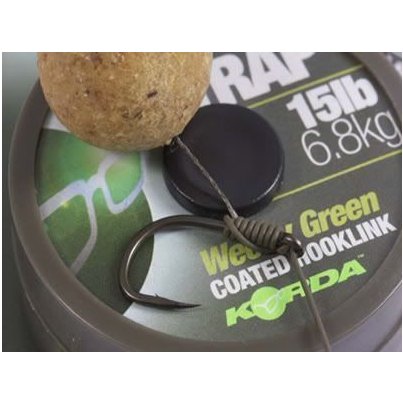 Korda šňůrka potahovaná N-Trap Soft green  30lb zelená 20m