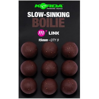 Korda Plastic Slow-Sinking Boilie Link 15mm