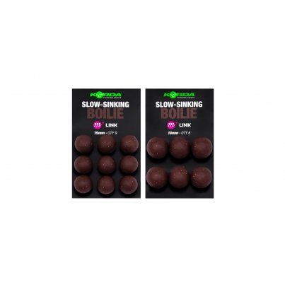 Korda Plastic Slow-Sinking Boilie Link 15mm