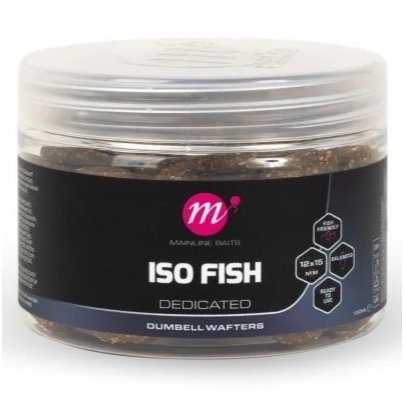 Mainline Dumbell Wafters ISO Fish 12x15mm