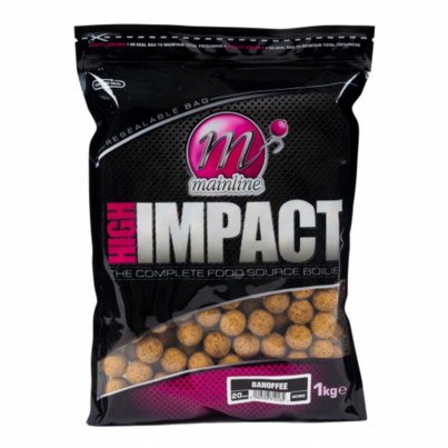 Mainline High Impact Boilies Banoffee 20mm 1kg 