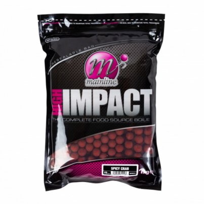 Mainline High Impact Boilies Spicy Crab 15mm 1kg 