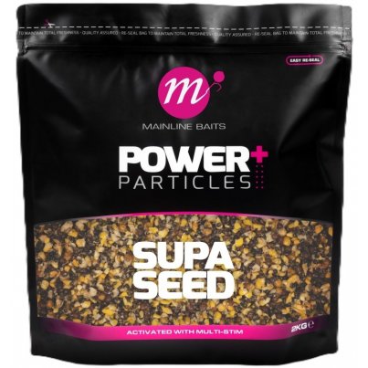Mainline ochucený partikl Power+ Supa Seed 2kg