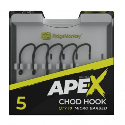 RidgeMonkey Háčky Ape-X Chod Barbed