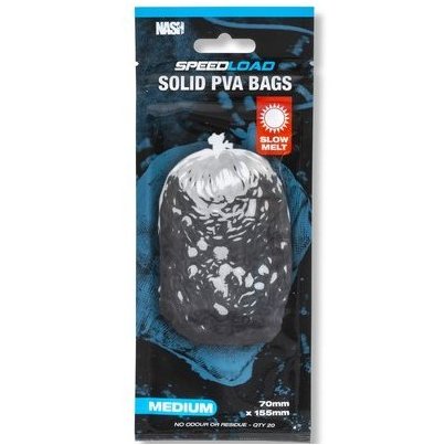 Nash PVA sáčky Speedload Solid PVA Bags Slow Melt Medium