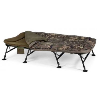 Nash Lehátko se spacákem Indulgence HD40 Sleep System 6 Legs Camo