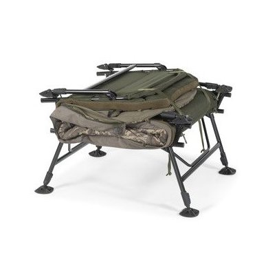 Nash Lehátko se spacákem Indulgence HD40 Sleep System 6 Legs Camo
