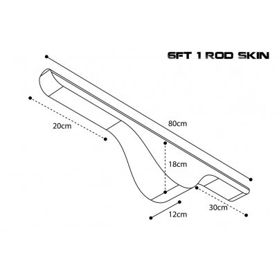 Nash Scope OPS Hi Protect 1 Rod Skin 6 ft
