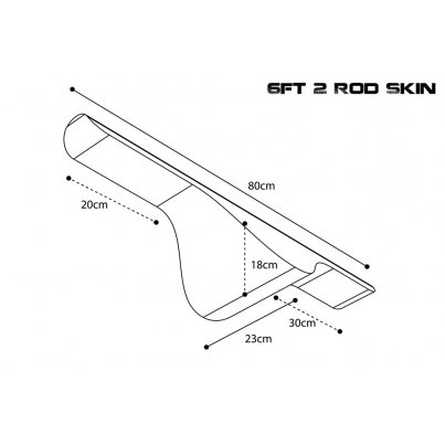Nash Scope OPS Hi Protect 2 Rod Skin 6 ft