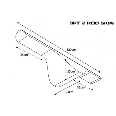 Nash Scope OPS Hi Protect 2 Rod Skin 9 ft