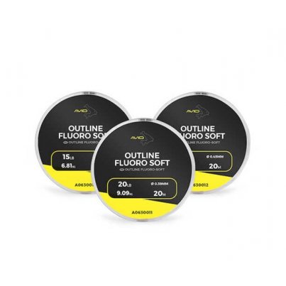 Avid Carp Outline Fluoro-Soft 20m 0,39mm