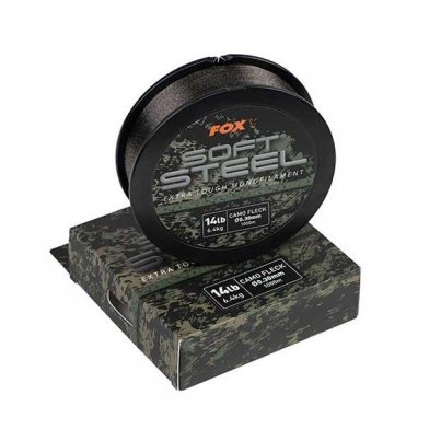 Fox Vlasec Soft Steel Fleck Camo Mono 1000 m   0,35 mm 8,2 kg