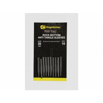RidgeMonkey Převlek Rock Bottom Anti Tangle Sleeves Short 25mm