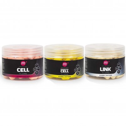 Mainline Dumbell Fluoro Wafters Cell 12x15 mm Yellow 