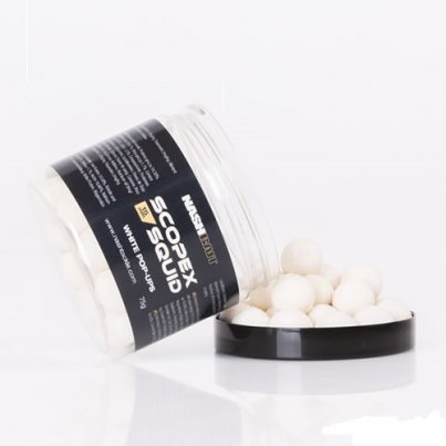Nash Scopex & Squid Pop Ups White 15mm 75g 