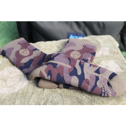 Korda Ponožky Kore Camouflage Wateproof Socks vel. 10-12