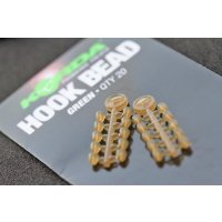 Korda Zarážky na háček Hook Bead Medium green 20ks