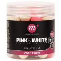 Mainline Fluro Pink & White Wafters Fruit-Tella 15mm neutrálně vyvážené boilie