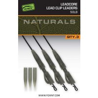 Fox Naturals Leadcore Power Grip Lead Clip Leaders 50lb