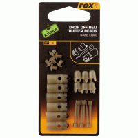Fox Edges Drop Off Heli Buffer Beads 6ks