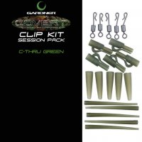 Gardner Systém na boční zátěž Covert Clip Kit Pack průhledná zelená