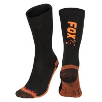 Fox Ponožky Collection Black Orange Thermolite Long Sock vel. 6-9/40-43