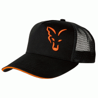 Fox Kšiltovka Black/Orange Trucker Cap