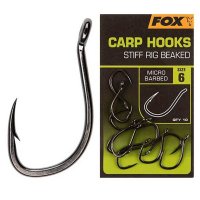 Fox Carp Hooks Stiff Rig Beaked vel. 6