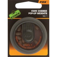 Fox Edges Kwik Change Pop Up Weights NO.1  broky na montáž