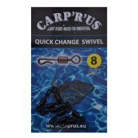 Carp ´R´ Us Quick Change Swivel vel.8 8ks