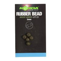 Korda Rubber Beads 5mm Green 25ks