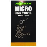 Korda Obratlík s kroužkem Micro Rig Ring Swivel large 