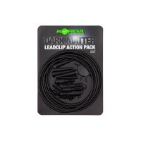 Korda Hotové montáže Dark Matter Lead Clip Action Pack Silt 5ks