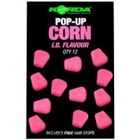 Korda Pop-Ups Corn I.B. Pink 12ks (ovocný mix) umělá kukuřice plovoucí