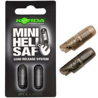 Korda Montáž Mini Heli Safe Lead Release System Green 2ks