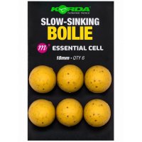 Korda Plastic Slow-Sinking Boilie Essential Cell 18mm
