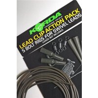 Korda Hotové montáže Lead Clip Action Pack