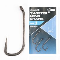 Nash Háčky Pinpoint Twister Long Shank Barbless