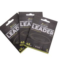 RidgeMonkey Montáže Spectre Fluorocarbon Uni Lead Clip Leader 45lb 1m 1ks