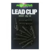 Korda Závěs na olovo Lead Clip Weed 10ks