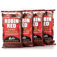 Dynamite Baits Pelety Pre Drilled Robin Red