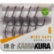 Korda Kamakura Wide Gape Barbless vel. 6
