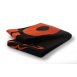 Fox Ručník Beach Towel Black/Orange 80x160cm