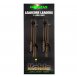 Korda Kable Leadcore Leader Hybrid Lead Clip QC Swivel Gravel 50cm 3ks